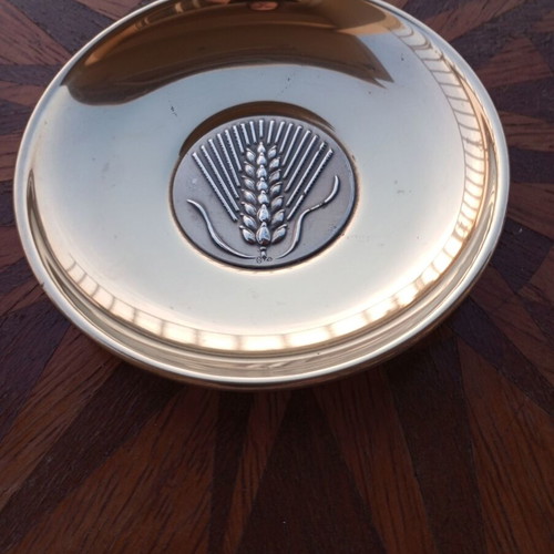 Ilias Lalaounis decorative brass and 925 silver plate