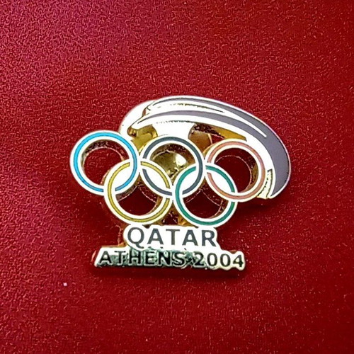 Olympic Pins Qatar Athens 2004 set like new