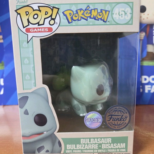 Funko Pop Games 453 Pokemon Bulbasaur new figure