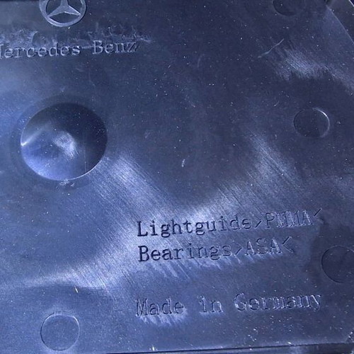 Mercedes-Benz W205 185mm front car emblem new genuine