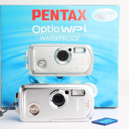 Pentax Optio WPi 6.0MP Waterproof Digital Camera like new, premium aluminum