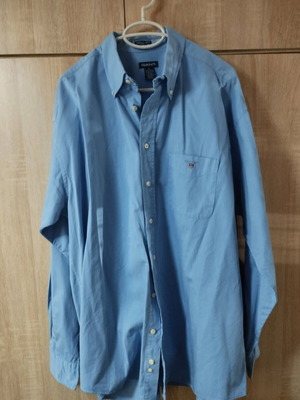 Gant men's shirt XL like new, turquoise