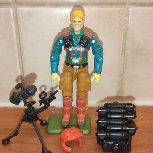 GI Joe Downtown 1989 figure like new, almost complete