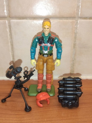 GI Joe Downtown 1989 figure like new, almost complete