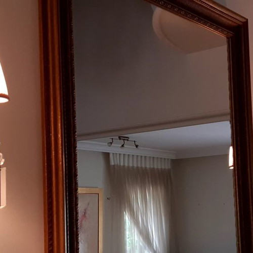 Maria Thiresia antique chandelier used with two wall lamps