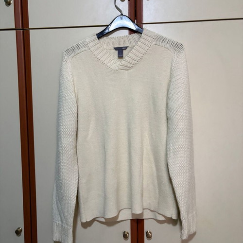 H&M knitted sweater white size L like new