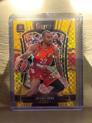 2025-26 Panini Select EuroLeague Isiaha Mike Gold Prizm κάρτα καινούργιο, FC Bayern Munich