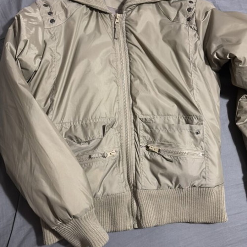 Jacket like new, beige and gold, size M