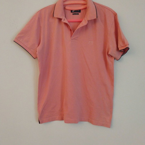 During men's polo shirt size S, like new, pink