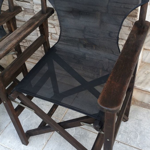 Director chairs professional set of 4 like new