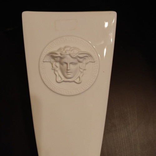 Gorgona Vase Versace and Rosenthal new, luxury porcelain