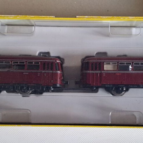 Vintage Trix Express 2290 HO used DB railbus set