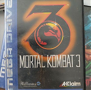 Sega MegaDrive Mortal Kombat 3