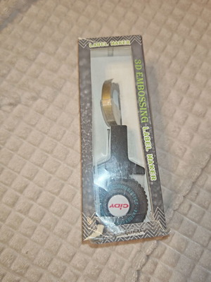 CiDy 3D Embossing Label Maker manual, like new with tape