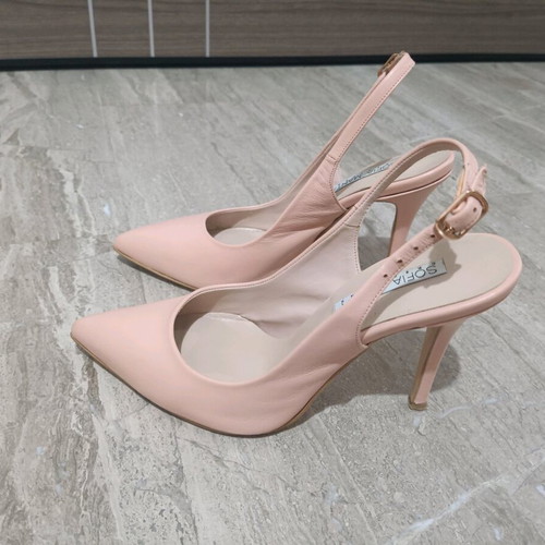 Sofia Manta pumps used, size 36, pink powder, genuine leather