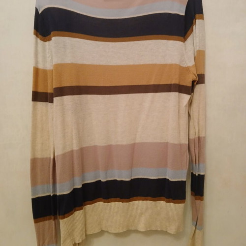 Yessica C&A Thin Light Striped Cardigan like new, size M