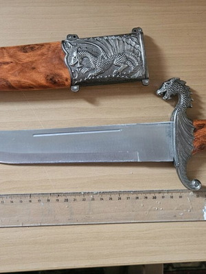 Συλλεκτικό διακοσμητικό μαχαίρι καινούργιο, αγορά από Γεωργία 2005