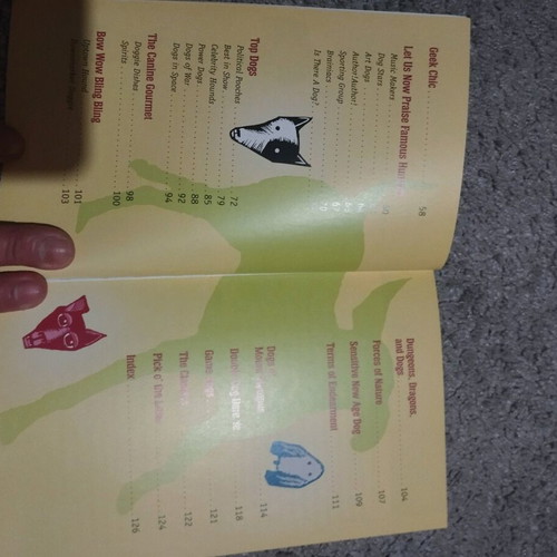 Calling All Dogs book like new in English for dog names