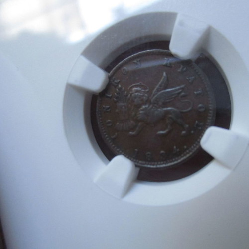Ionian State 1 lepto 1834 NGC XF45 used