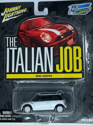 Johnny Lightning 2004 The Italian Job Mini Cooper White Καινούργιο