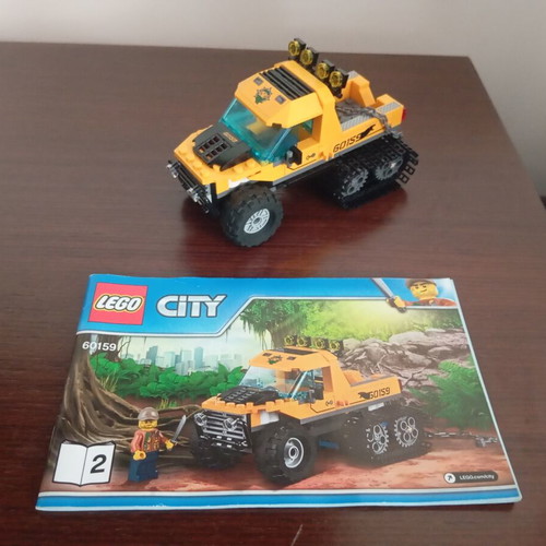 Lego City 60159 like new, complete instructions, missing one figure