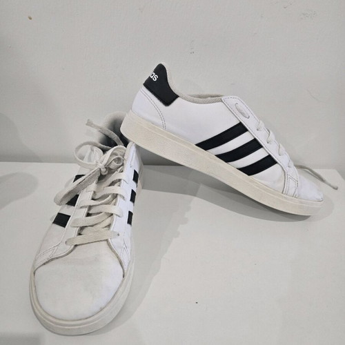 Adidas sport shoes for boys size 37.5 white like new