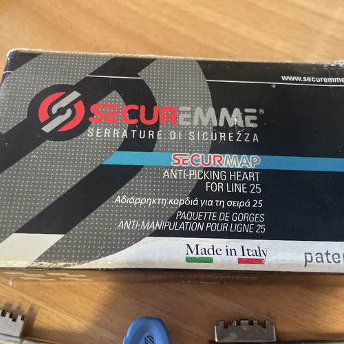 Securemme Securmap 25SX security lock kit like new