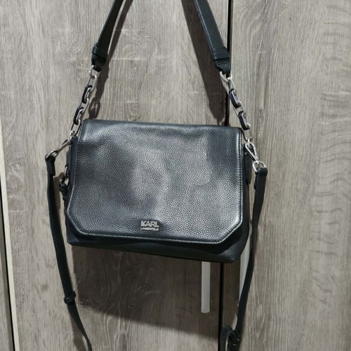 Karl Lagerfeld shoulder bag, black