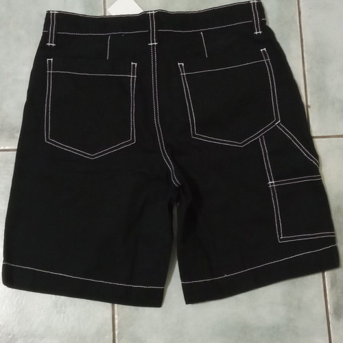 Blue Black Jean Bermuda shorts new, size 36, H&M