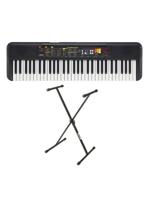 Yamaha Αρμόνιο PSR-F52 με 61 Πλήκτρα Τυπικής Αφής με Βάση Μαύρο σαν καινούργιο