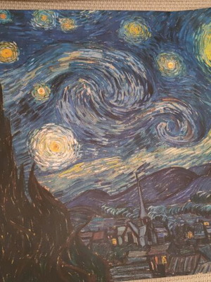 Πόστερ Van Gogh 'Έναστρη Νύχτα' καινούργιο, ατσαλάκωτο