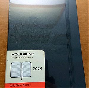 MOLESKINE DAILY DIARY/PLANNER 2024
