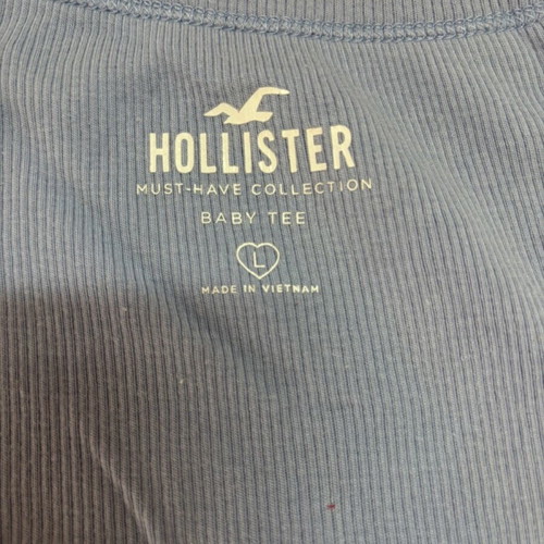 Hollister blouse used, size Large, blue
