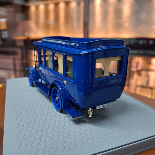 Fiat 18 BL Omnibus 1915 συλλεκτική μινιατούρα λεωφορείου 1:43 RIO
