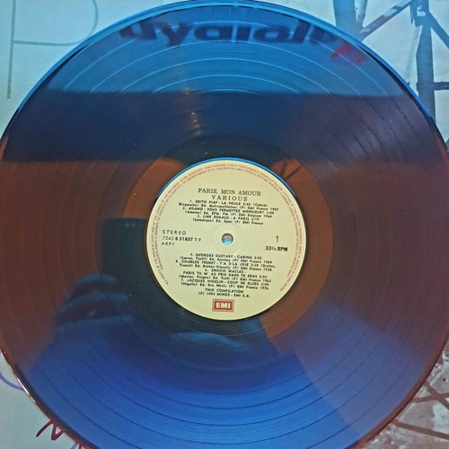 Paris Mon Amour vinyl record like new, 1994 French collection