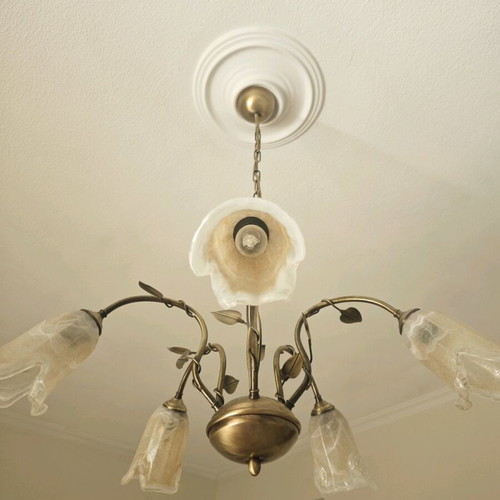 Ceiling light set like new