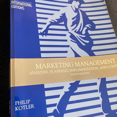 Marketing Management 8th Edition used, Philip Kotler, English