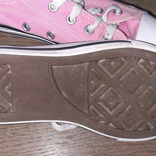 Converse All Star kids shoes used pink size 31