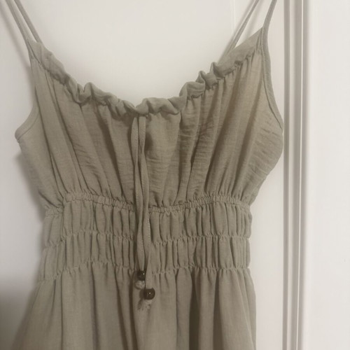 Terranova maxi dress like new, beige, size S