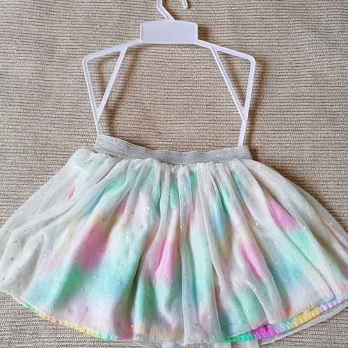Girls' skirt, age 5, multicolored