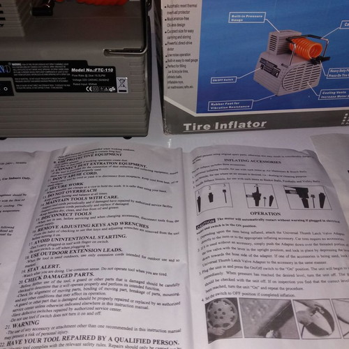 Volcano air compressor new in excellent condition