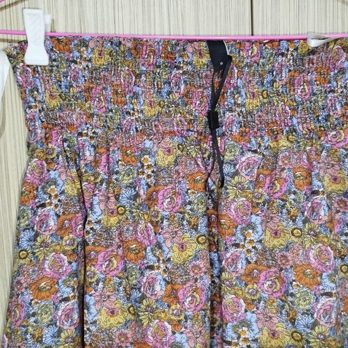 Yas skirt new, cotton multicolor, size M