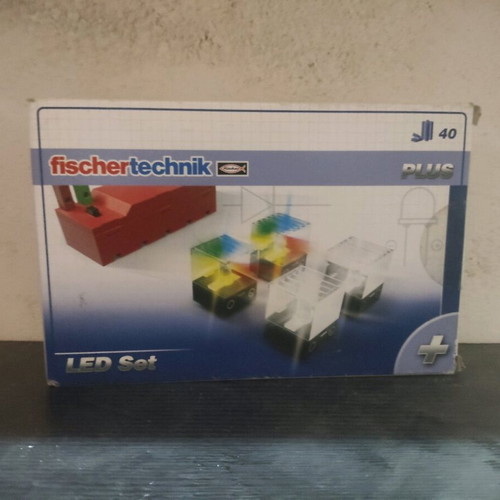 Fischertechnik Plus Led Set new, 40 parts