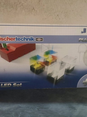 Fischertechnik Plus Led Set new, 40 parts