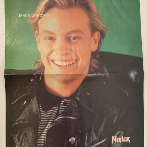 Jason Donovan Poster from magazine BLEK In good condition Price 4 Euros