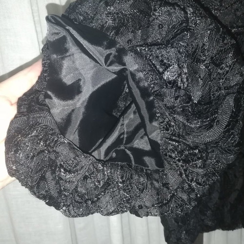 Mary Lides lace jacket new, size M/L, black