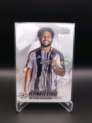 Κάρτα 2025-26 Topps Flagship UCC Weston McKennie Ultimate Stage σαν καινούργιο