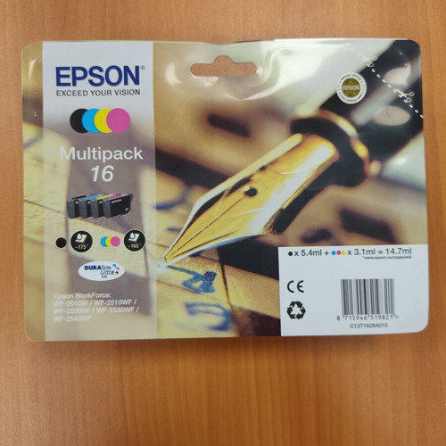 Epson WF-2520NF 4 in 1 multifunction printer like new with inks