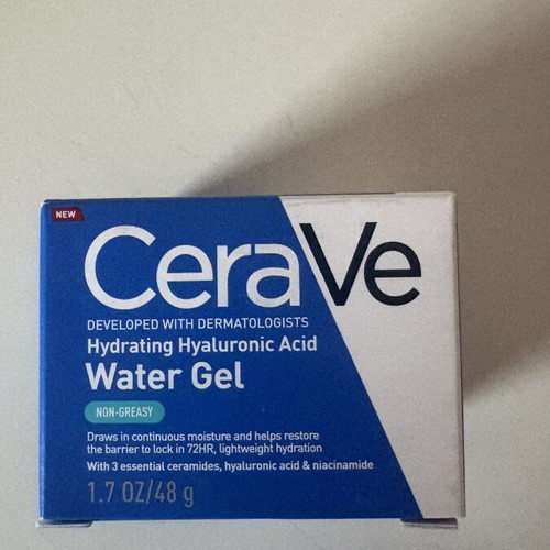 Cerave Hydrating Water Gel with Hyaluronic Acid 48gr new
