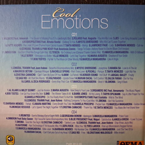 Cool Emotions quadruple CD like new, foreign songs and covers